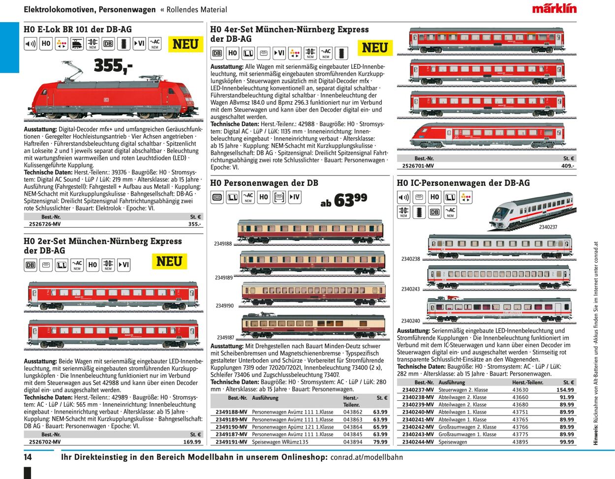 Prospekt Conrad 01.09.2022 - 28.02.2023