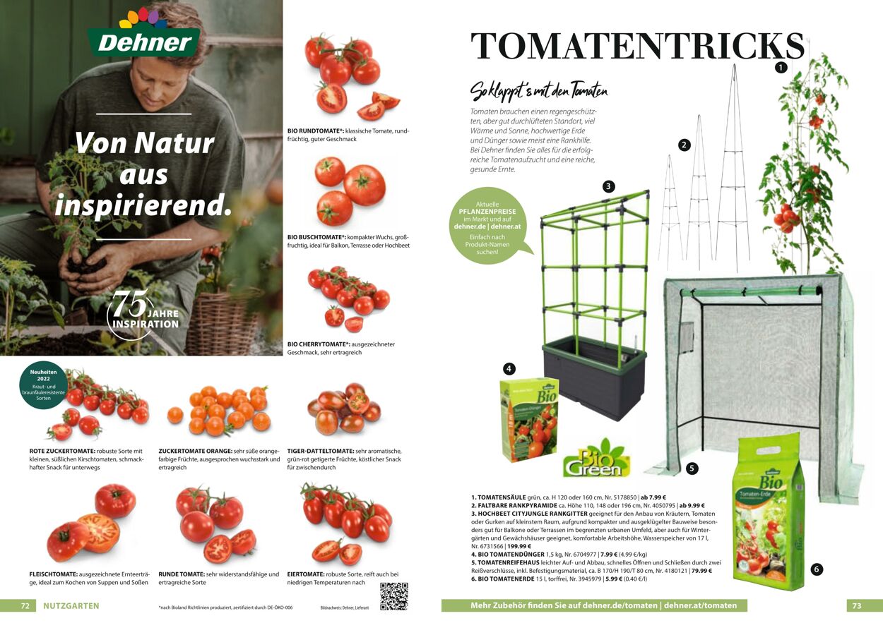 Prospekt Dehner 23.03.2022 - 31.12.2022