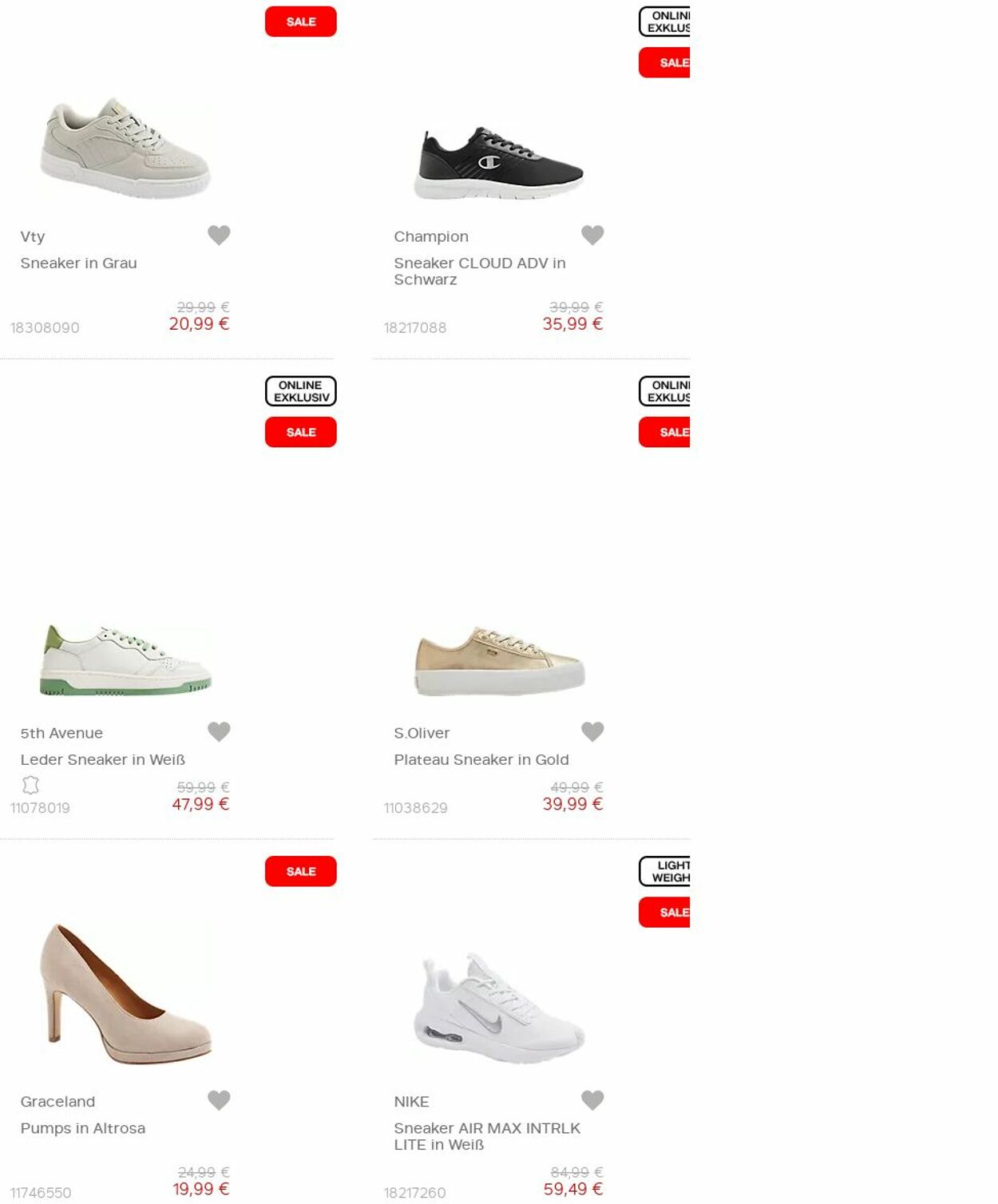 Prospekt Deichmann 16.04.2023 - 30.04.2023