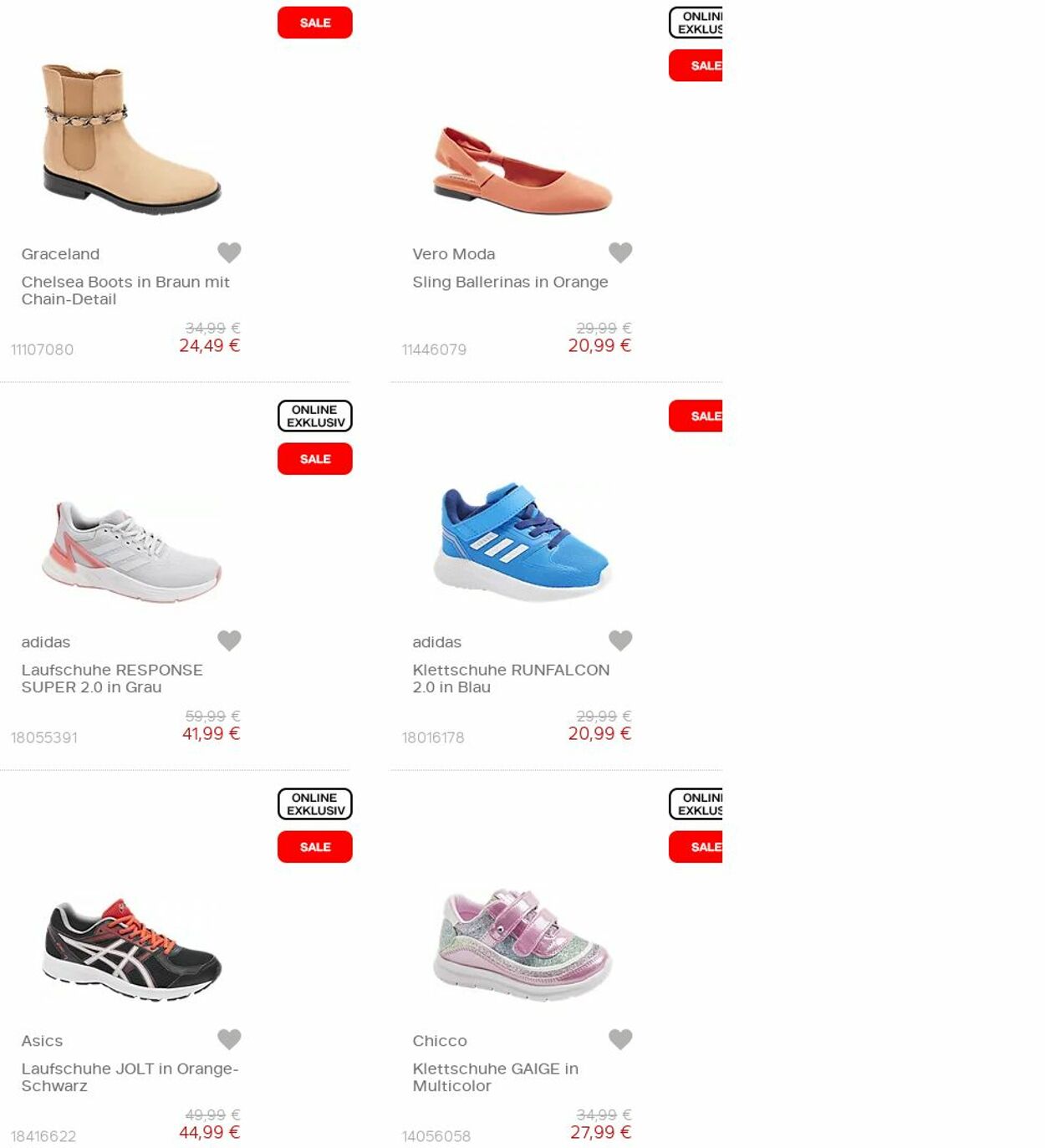 Prospekt Deichmann 16.04.2023 - 30.04.2023