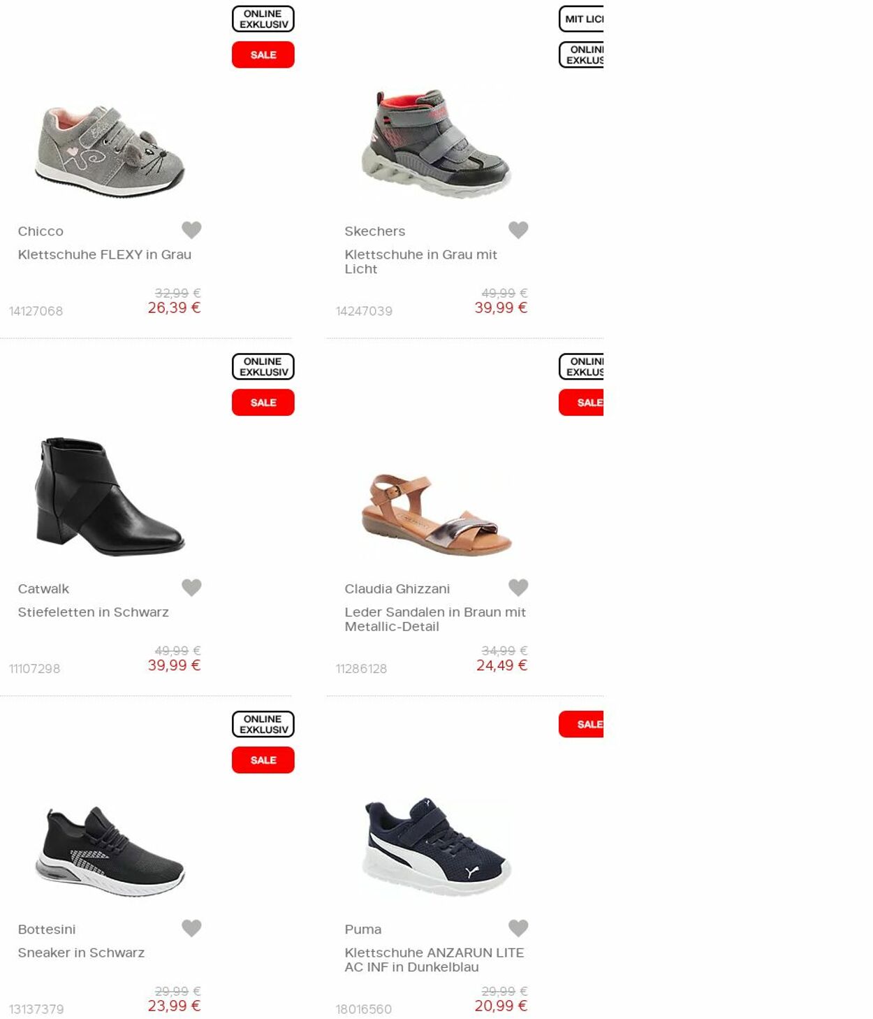 Prospekt Deichmann 16.04.2023 - 30.04.2023