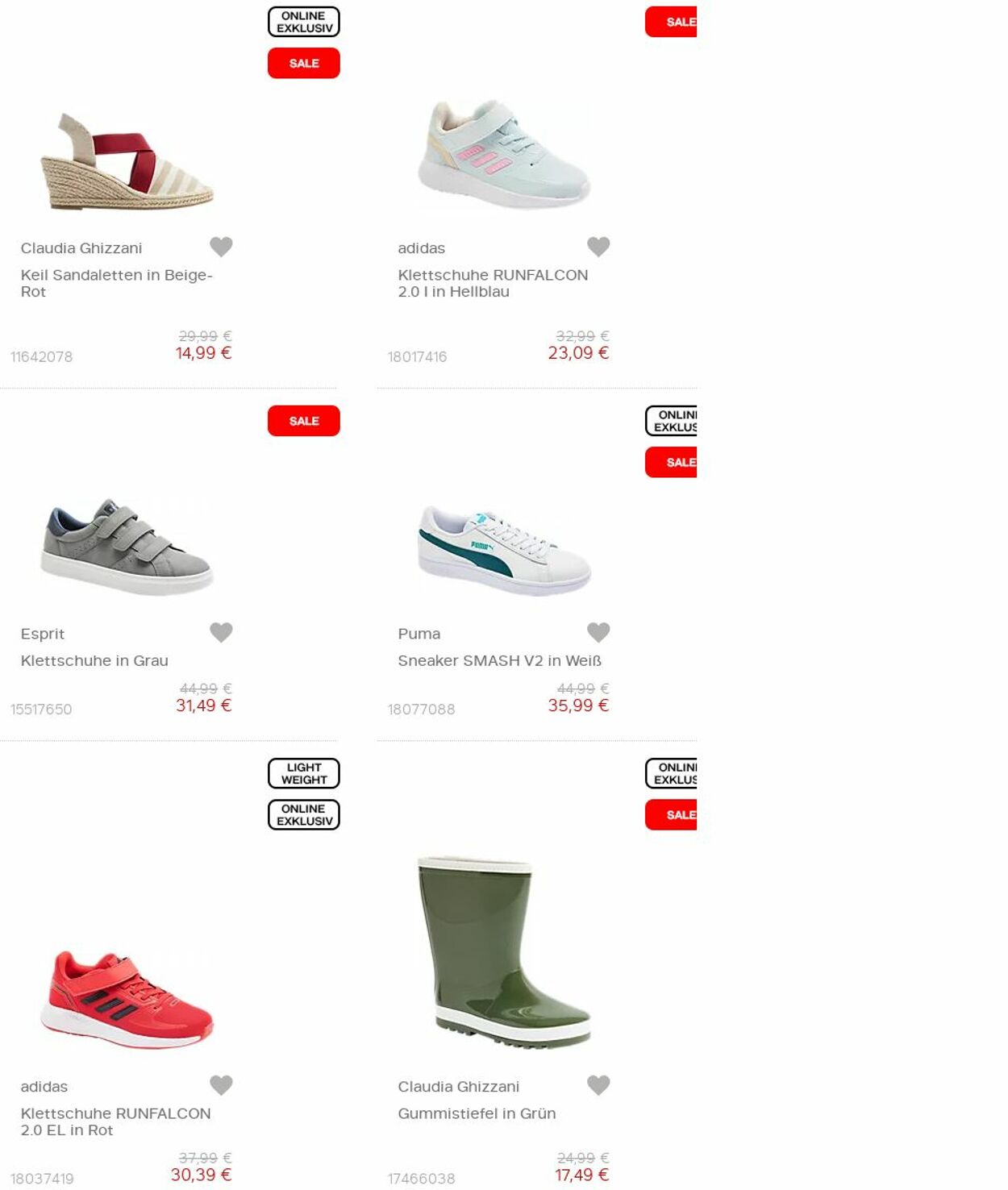 Prospekt Deichmann 16.04.2023 - 30.04.2023