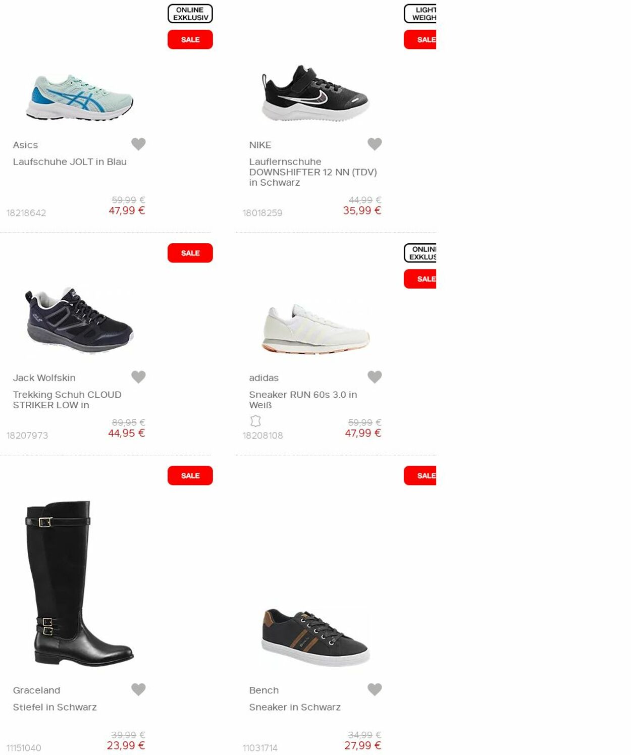 Prospekt Deichmann 16.04.2023 - 30.04.2023