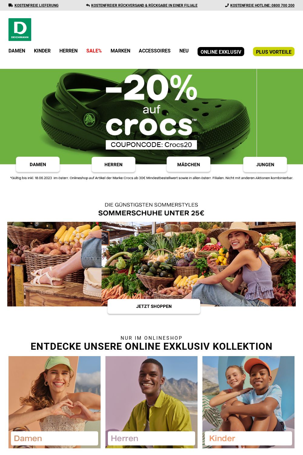 Prospekt Deichmann 16.06.2023 - 30.06.2023