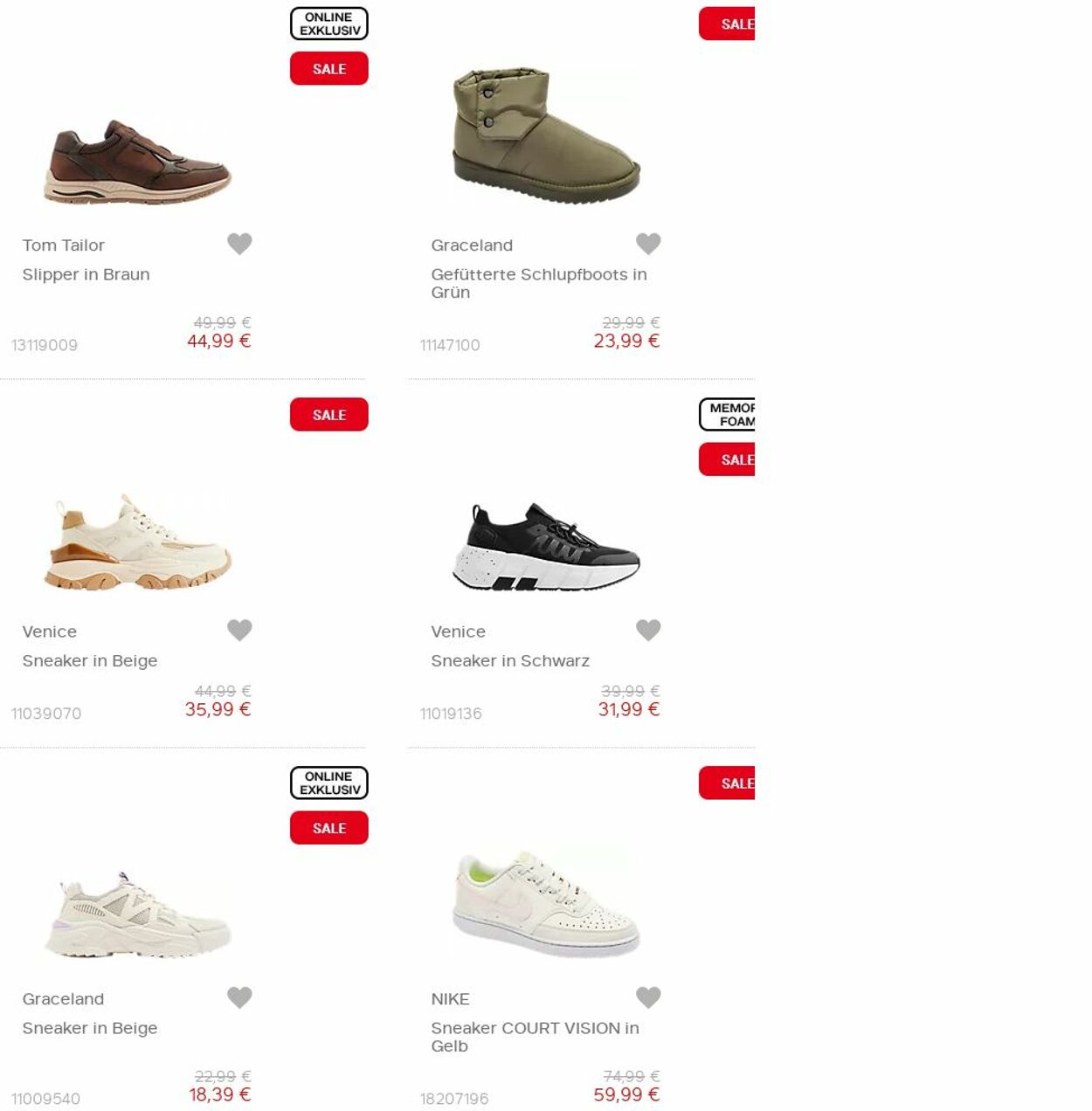 Prospekt Deichmann 16.11.2023 - 30.11.2023