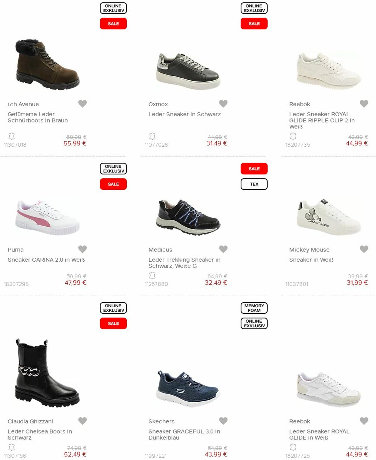 Prospekt Deichmann 01.01.2023 - 16.01.2023