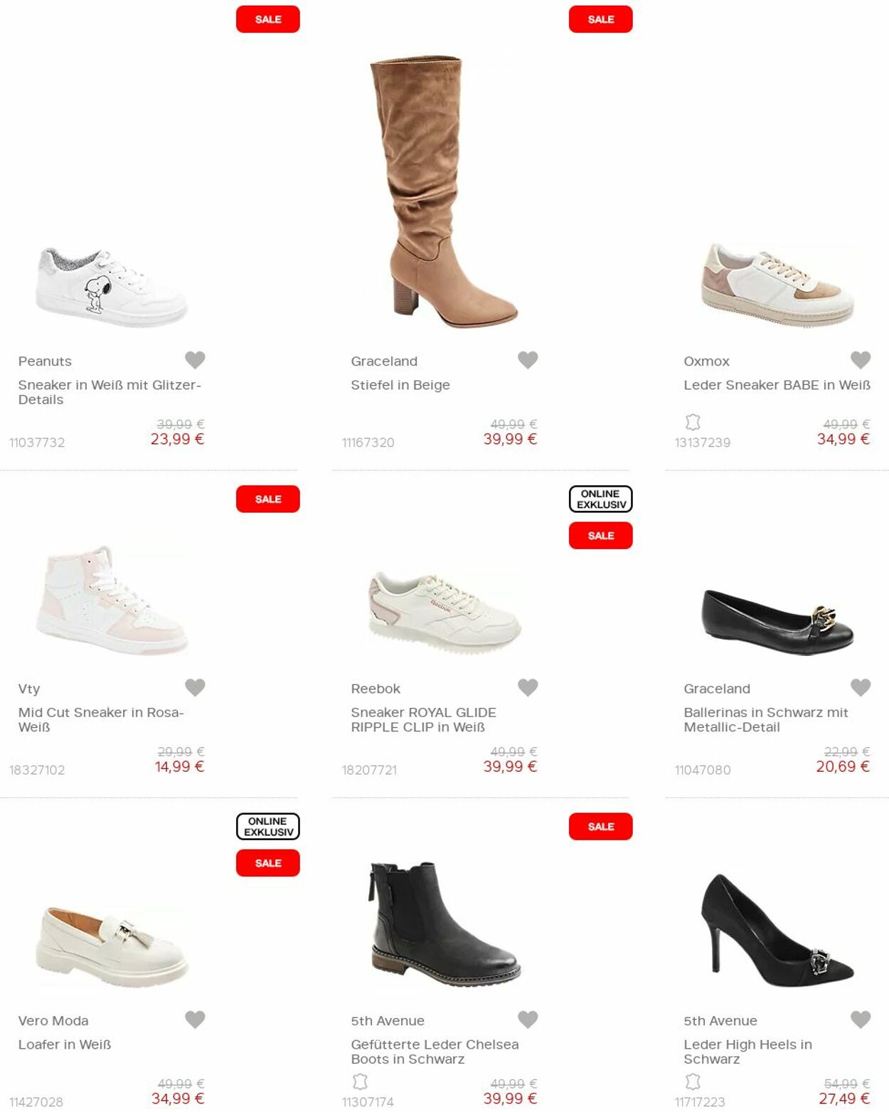 Prospekt Deichmann 01.01.2023 - 16.01.2023