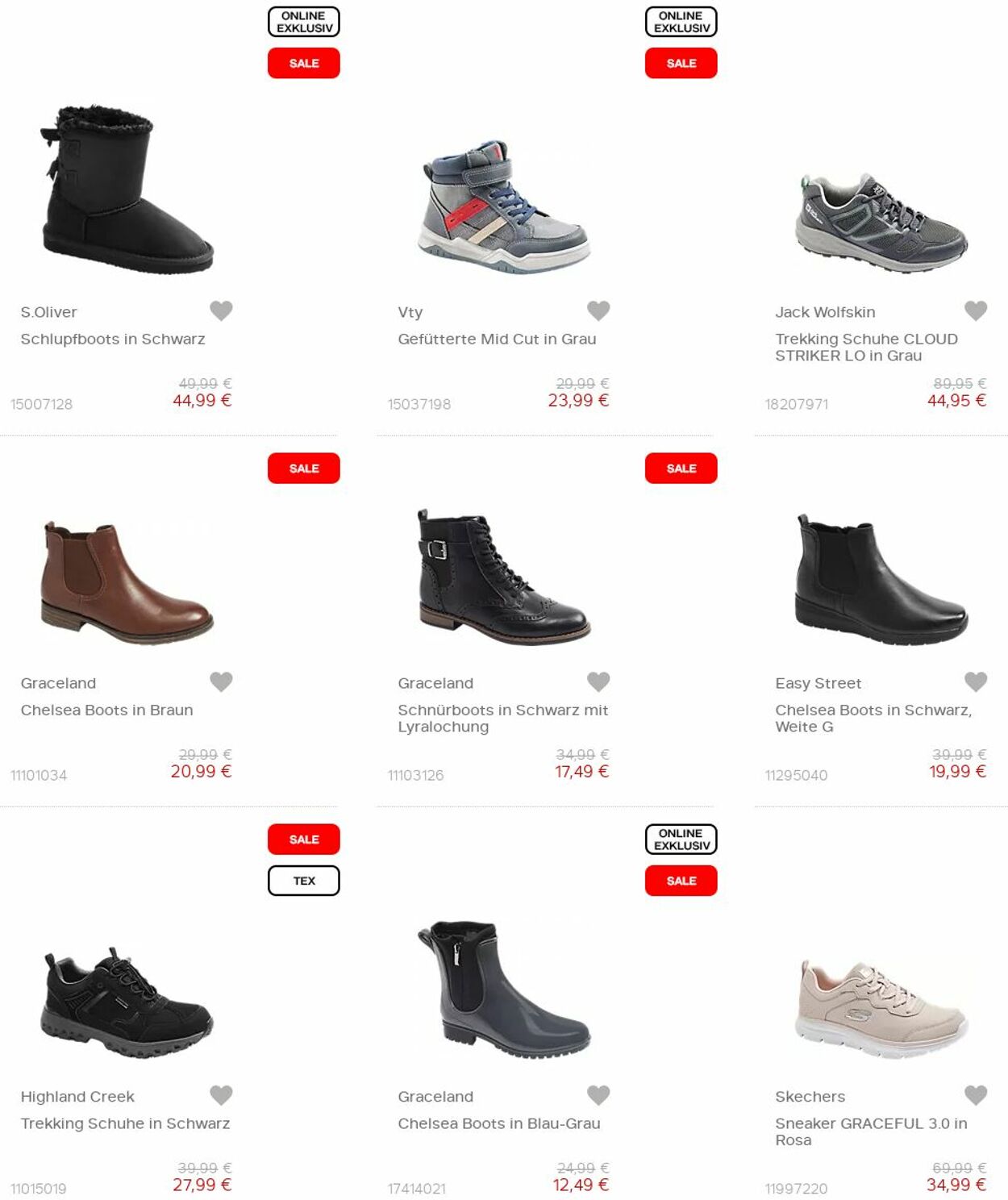 Prospekt Deichmann 01.01.2023 - 16.01.2023