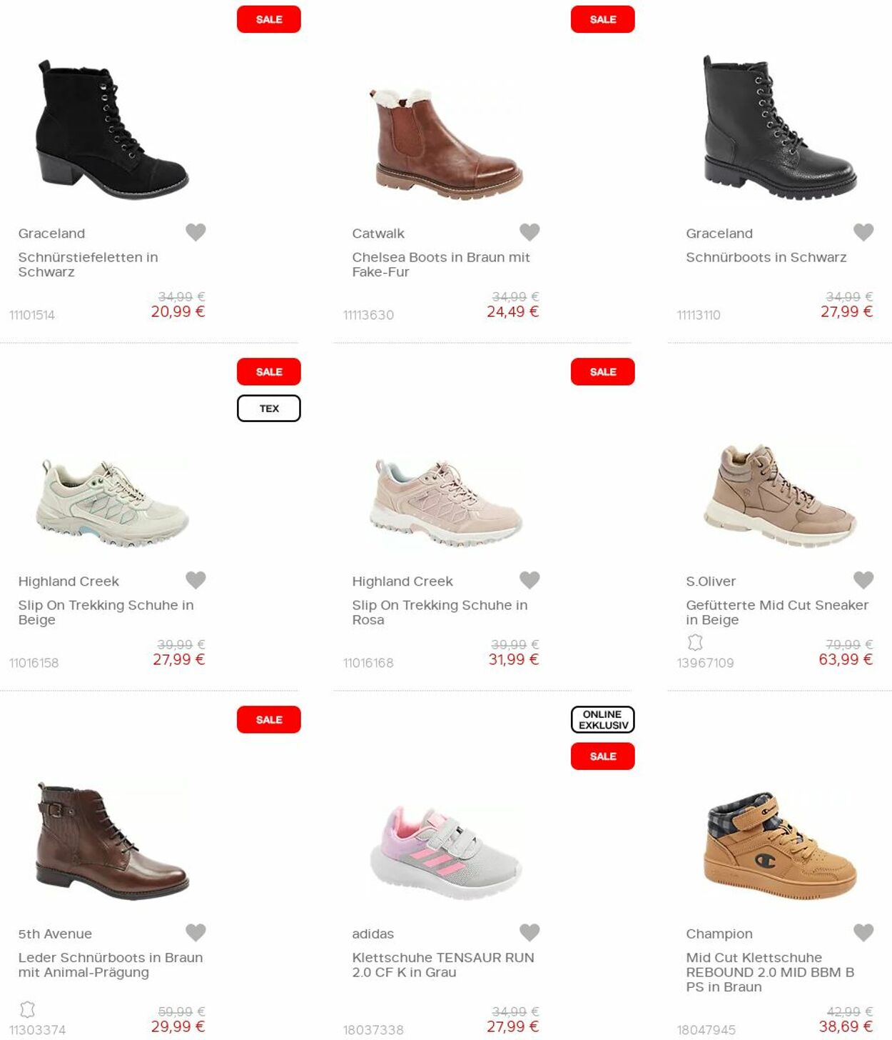 Prospekt Deichmann 01.01.2023 - 16.01.2023