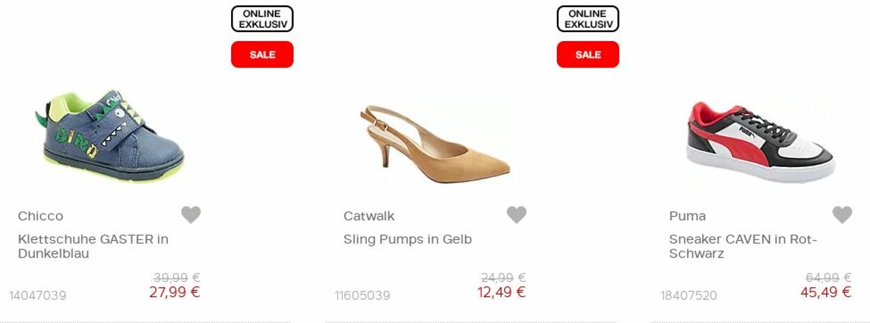 Prospekt Deichmann 01.01.2023 - 16.01.2023