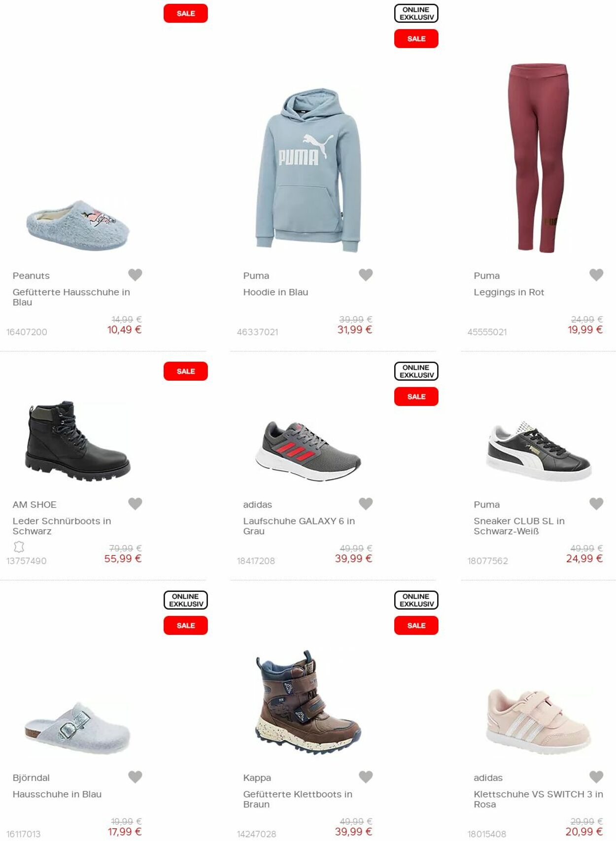 Prospekt Deichmann 01.01.2023 - 16.01.2023