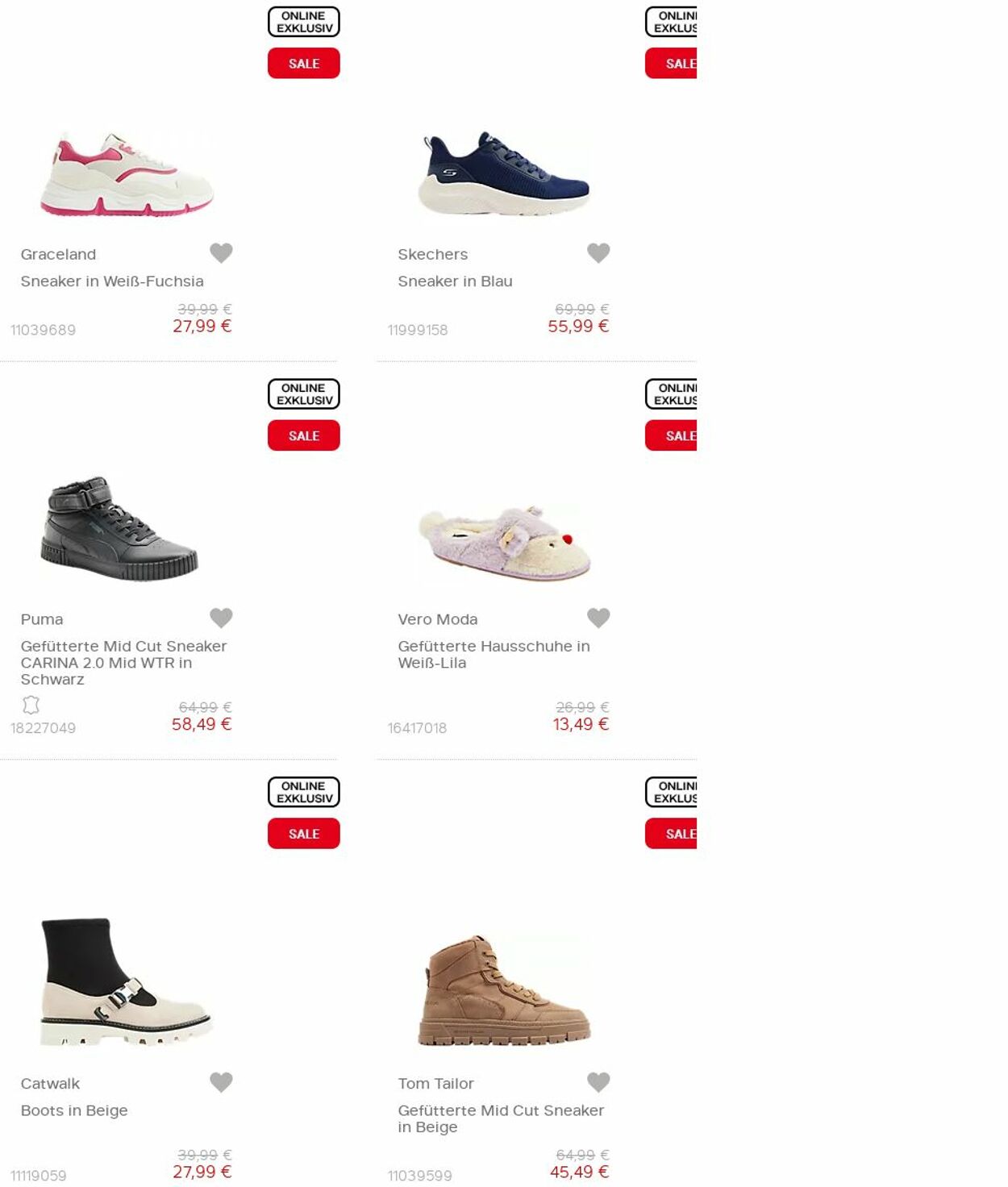 Prospekt Deichmann 01.12.2023 - 16.12.2023