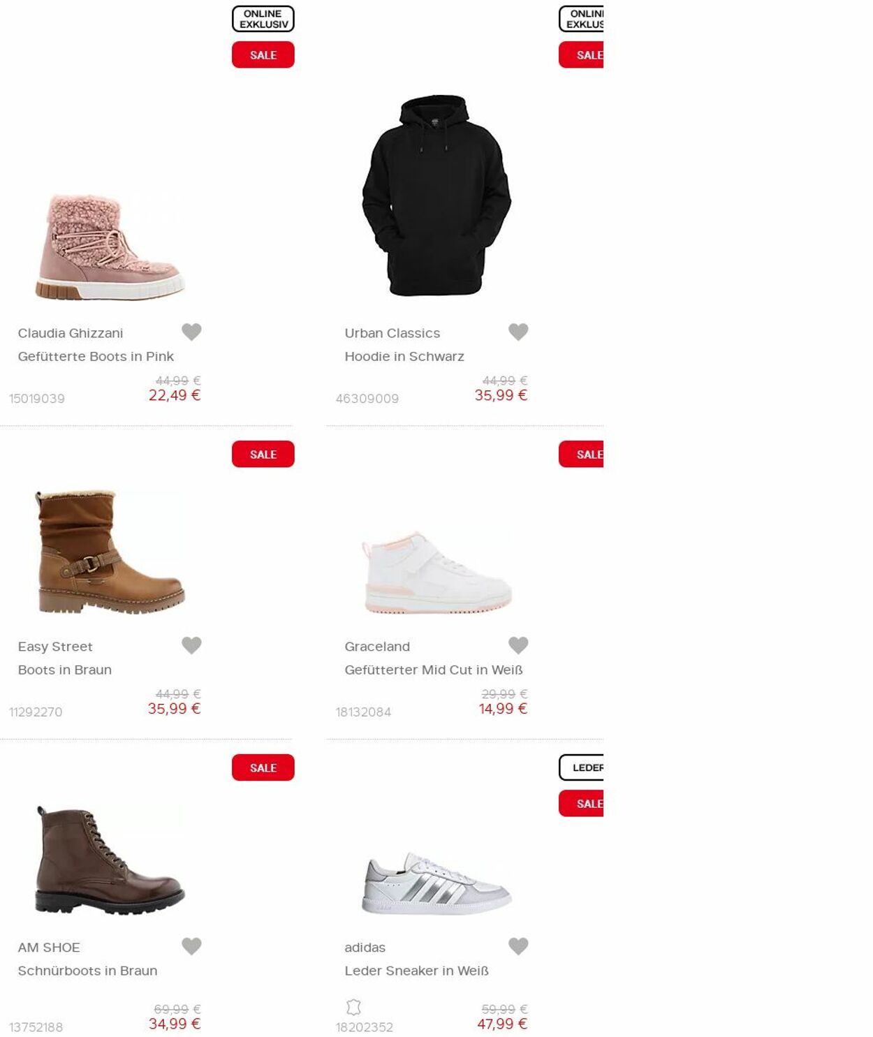 Prospekt Deichmann 01.01.2025 - 16.01.2025