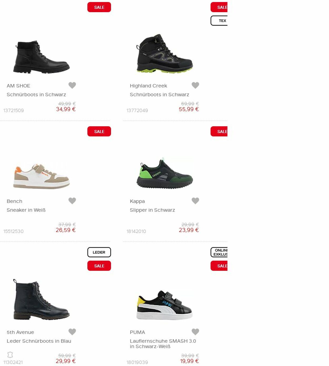 Prospekt Deichmann 01.01.2025 - 16.01.2025