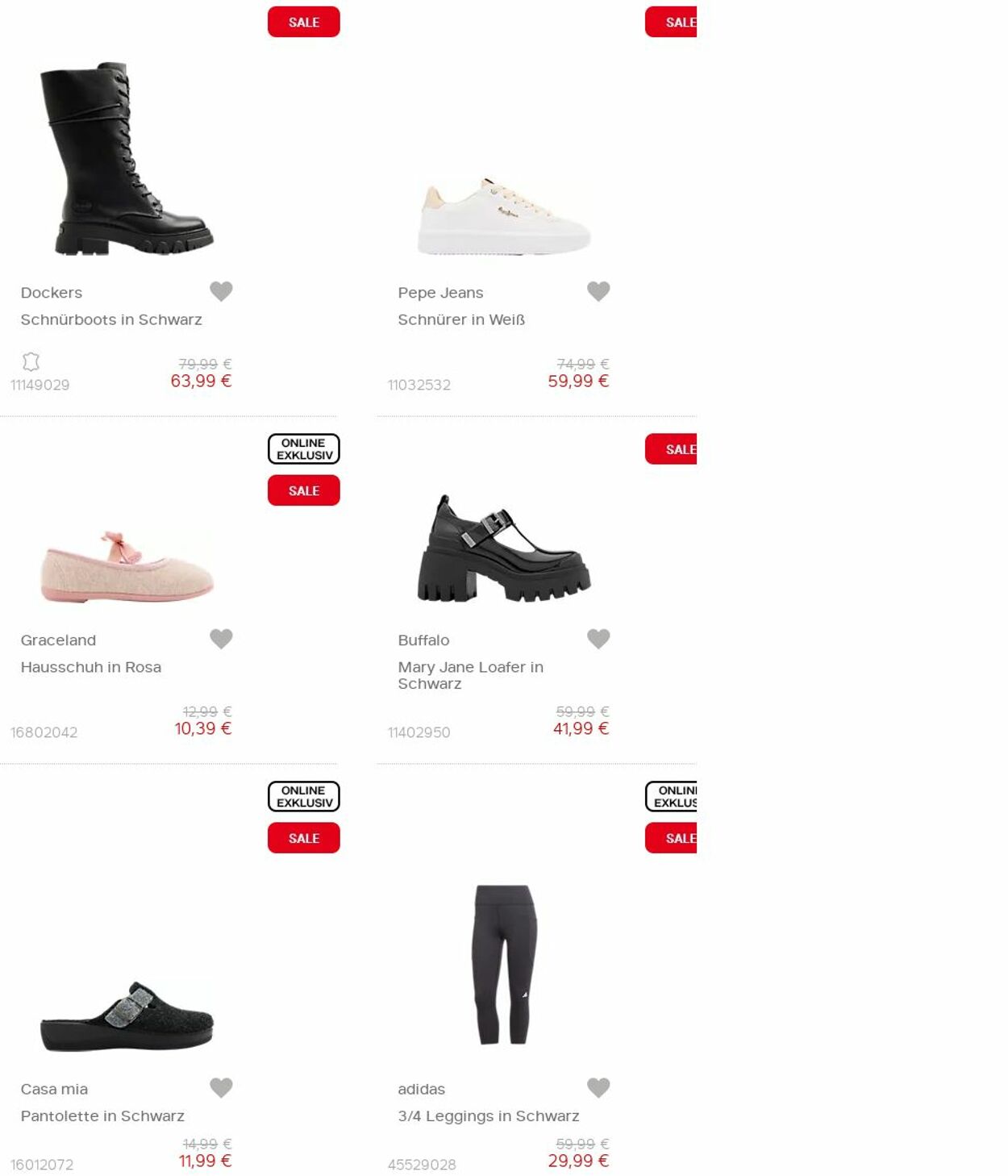 Prospekt Deichmann 01.01.2025 - 16.01.2025