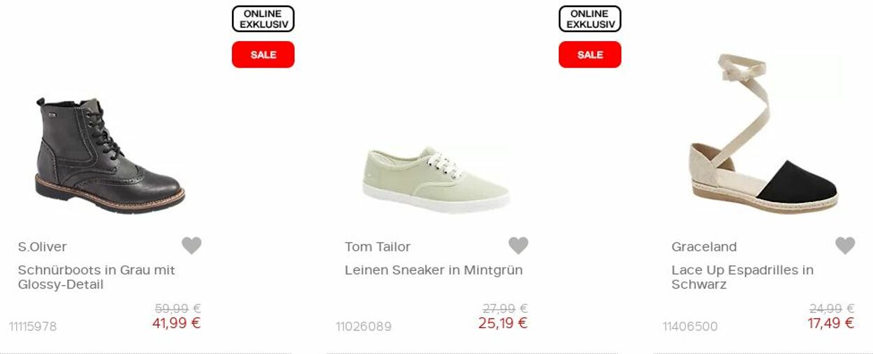 Prospekt Deichmann 01.10.2022 - 16.10.2022