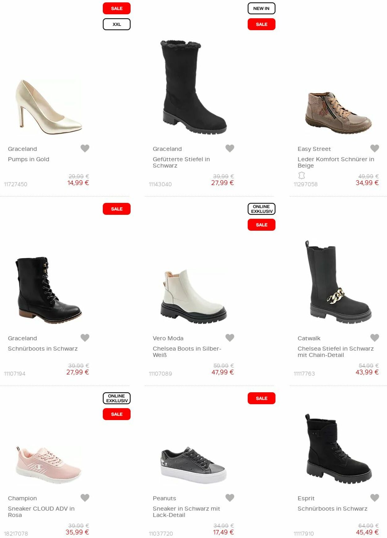 Prospekt Deichmann 16.01.2023 - 31.01.2023