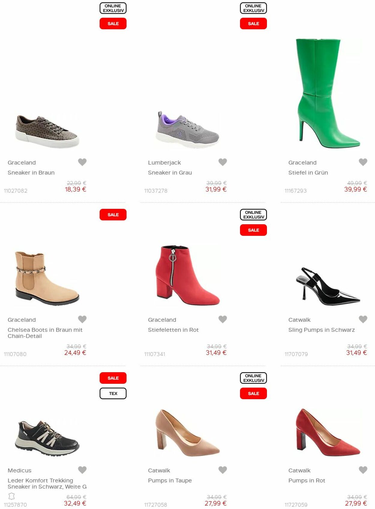 Prospekt Deichmann 16.01.2023 - 31.01.2023