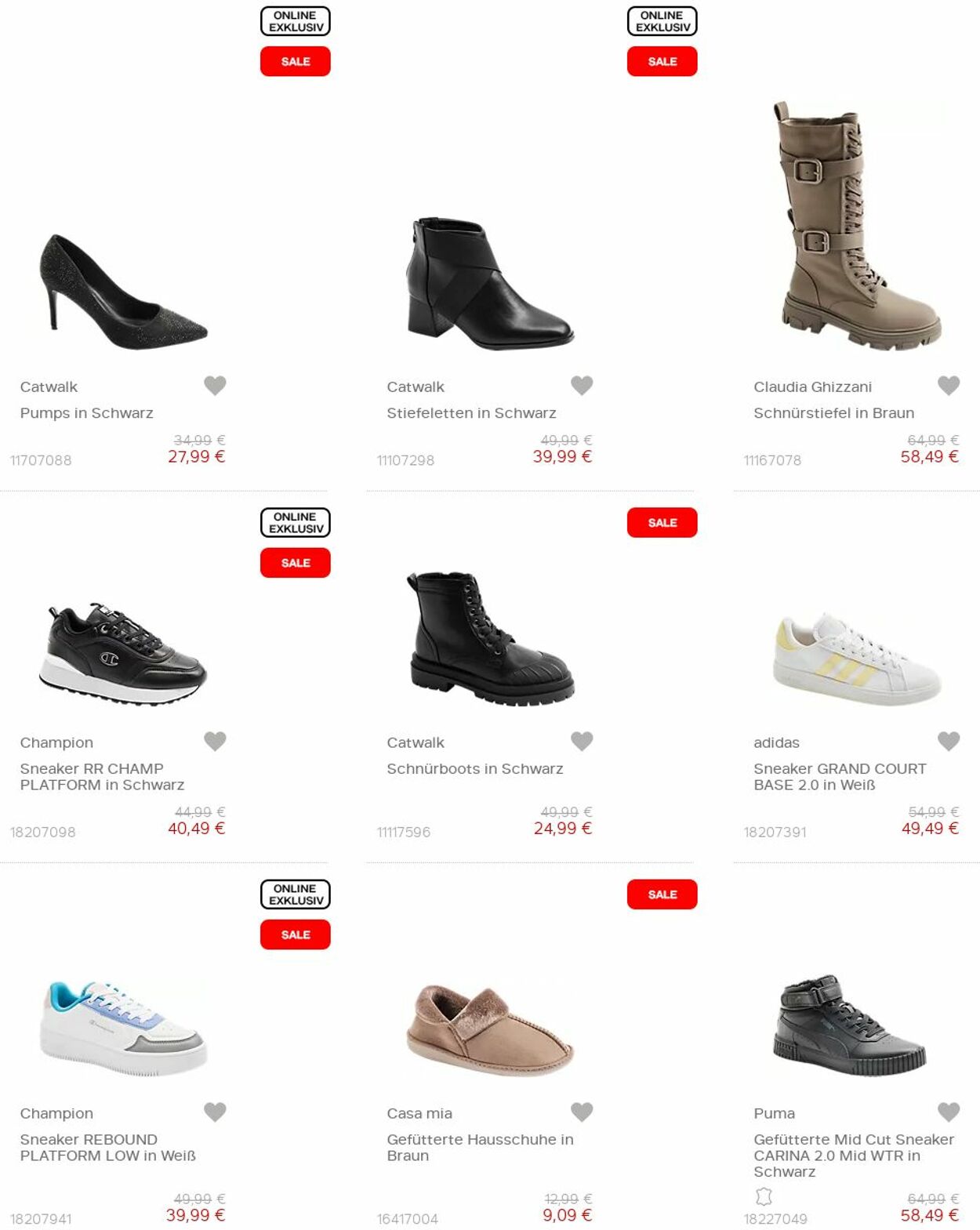 Prospekt Deichmann 16.01.2023 - 31.01.2023