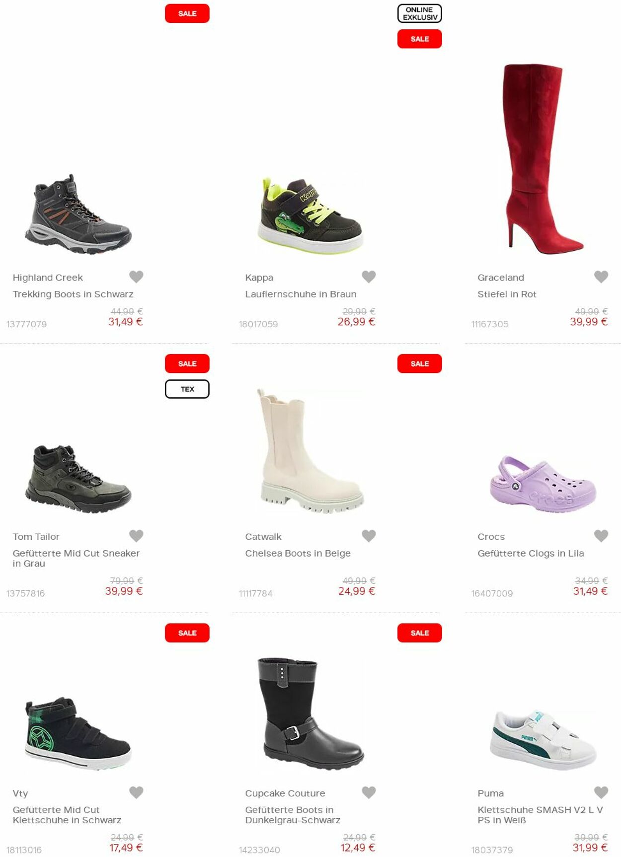 Prospekt Deichmann 16.01.2023 - 31.01.2023