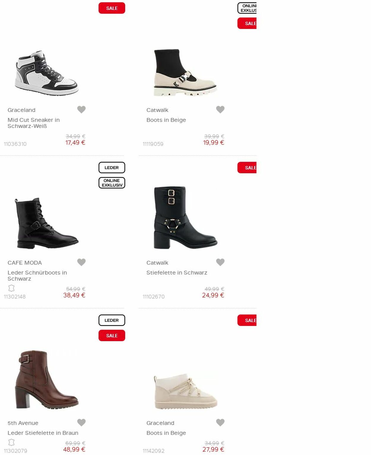 Prospekt Deichmann 16.01.2025 - 31.01.2025