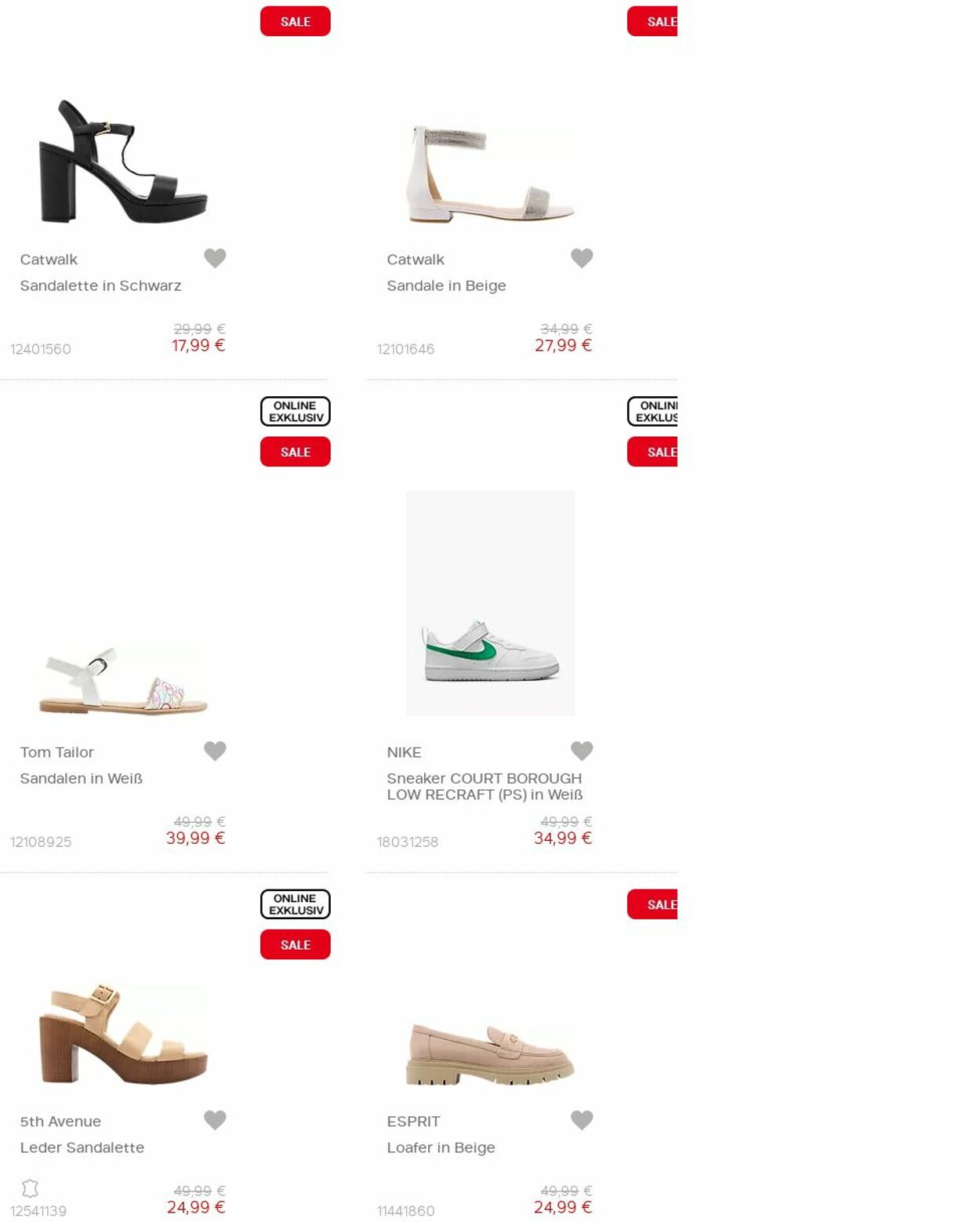 Prospekt Deichmann 16.08.2024 - 31.08.2024