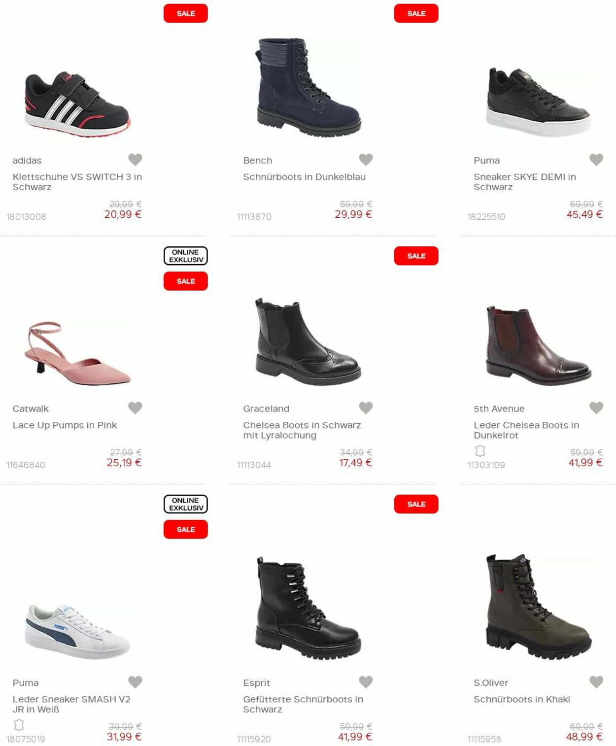 Prospekt Deichmann 16.10.2022 - 31.10.2022