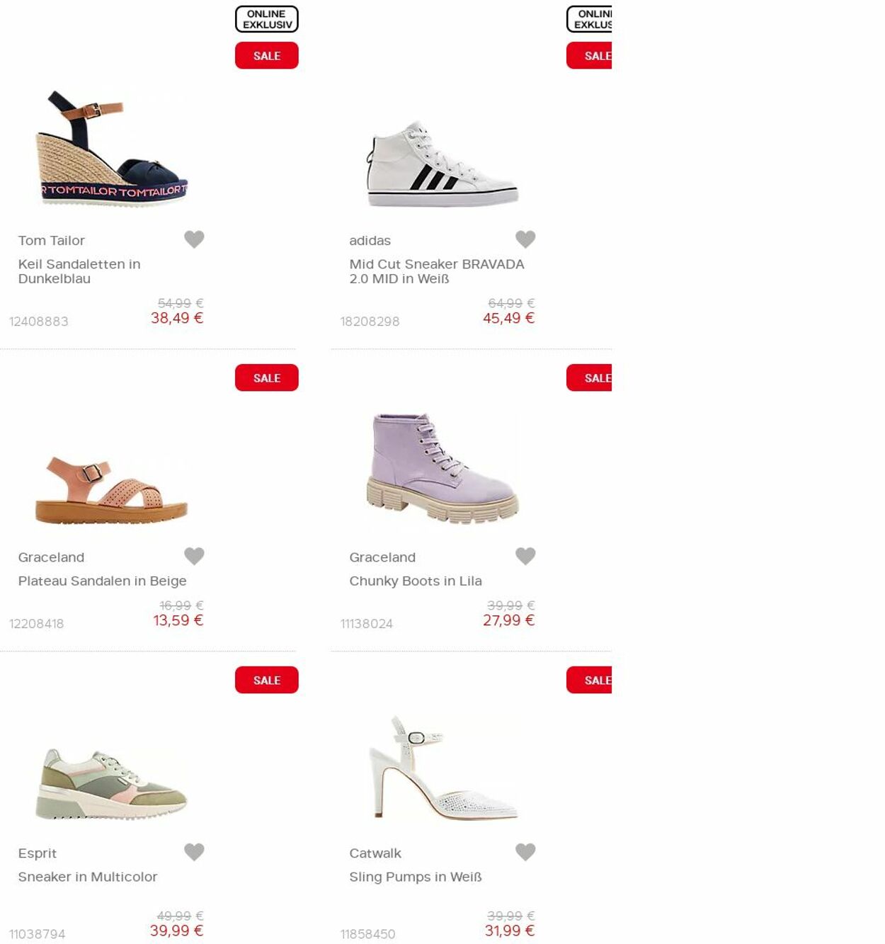 Prospekt Deichmann 16.10.2023 - 31.10.2023