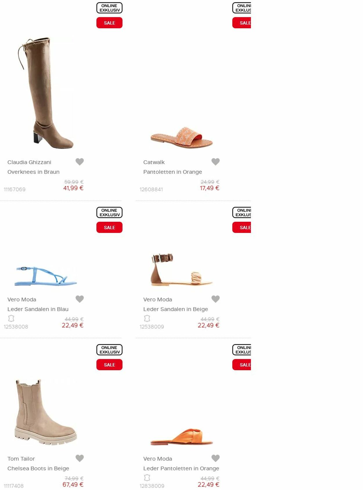 Prospekt Deichmann 16.10.2023 - 31.10.2023