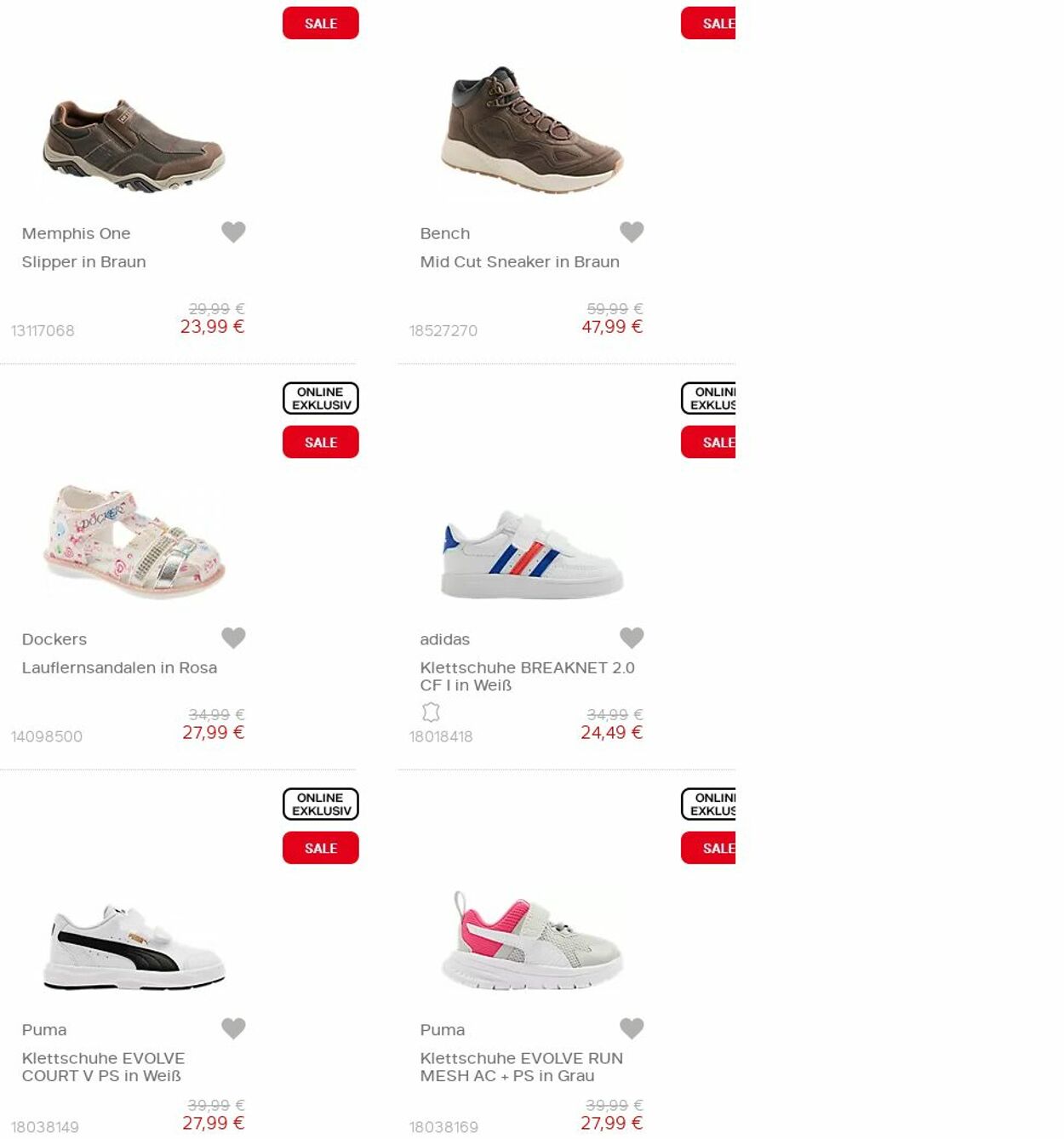 Prospekt Deichmann 16.10.2023 - 31.10.2023