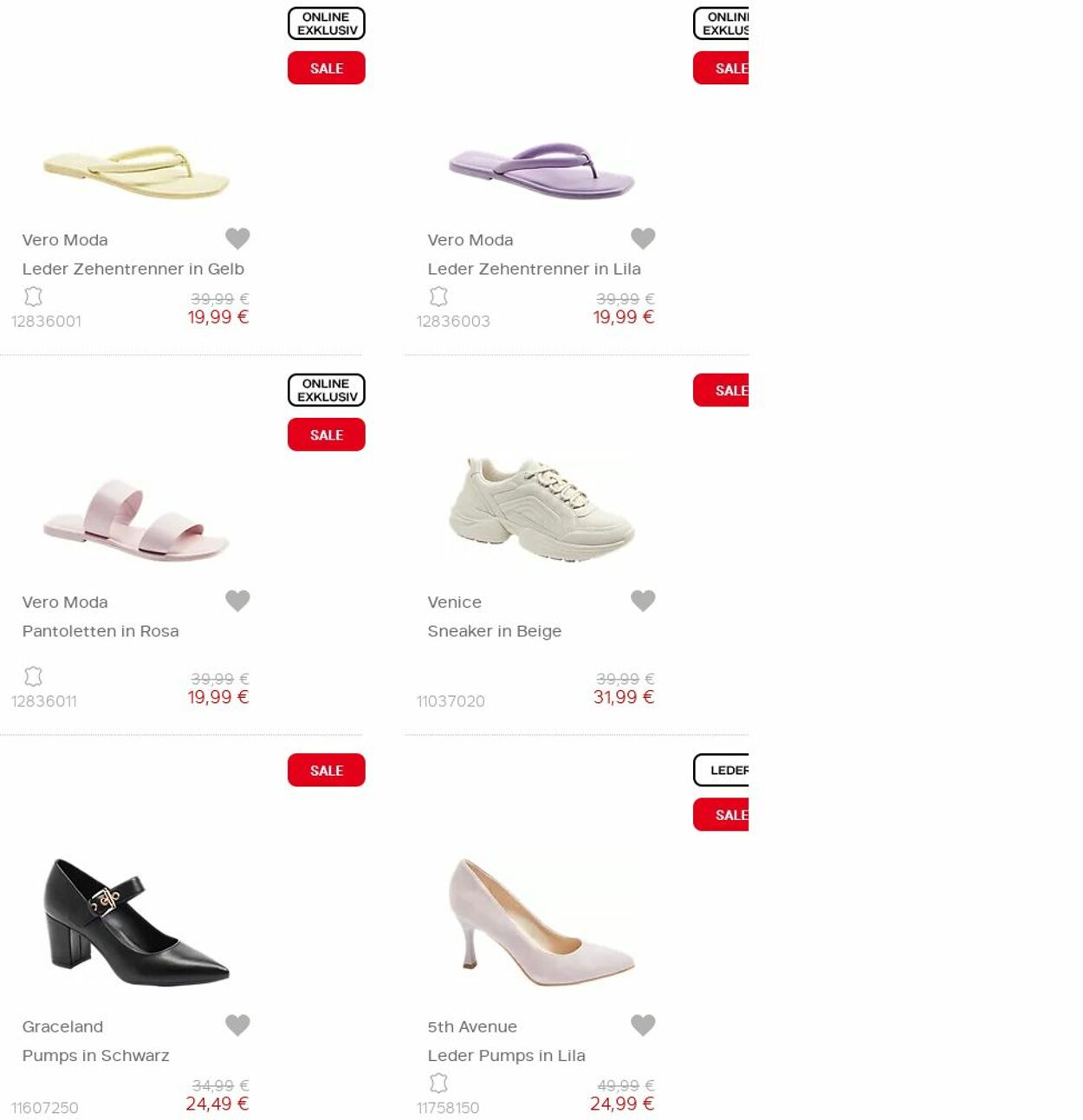 Prospekt Deichmann 16.10.2023 - 31.10.2023