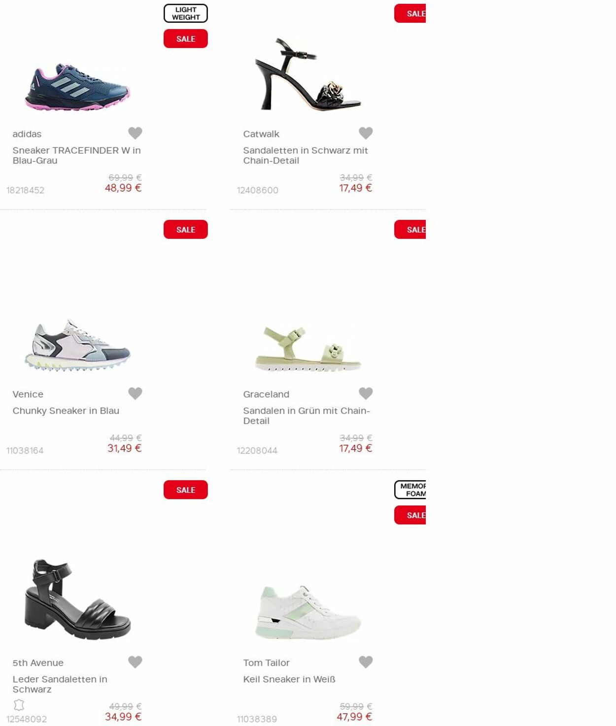 Prospekt Deichmann 16.10.2023 - 31.10.2023