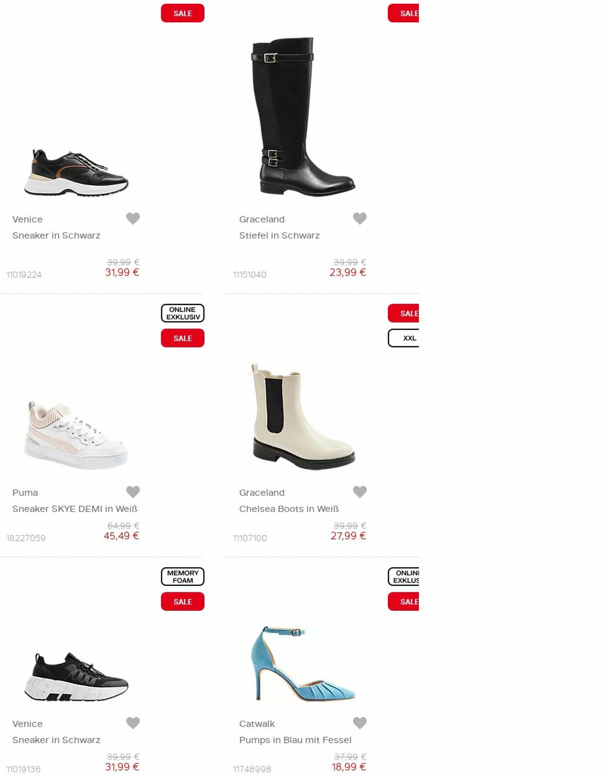 Prospekt Deichmann 16.10.2023 - 31.10.2023