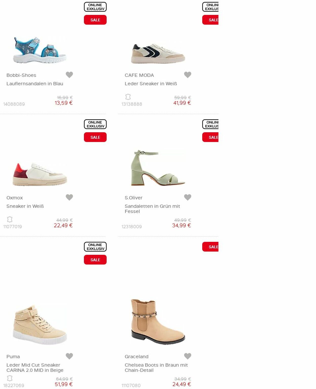 Prospekt Deichmann 16.10.2023 - 31.10.2023