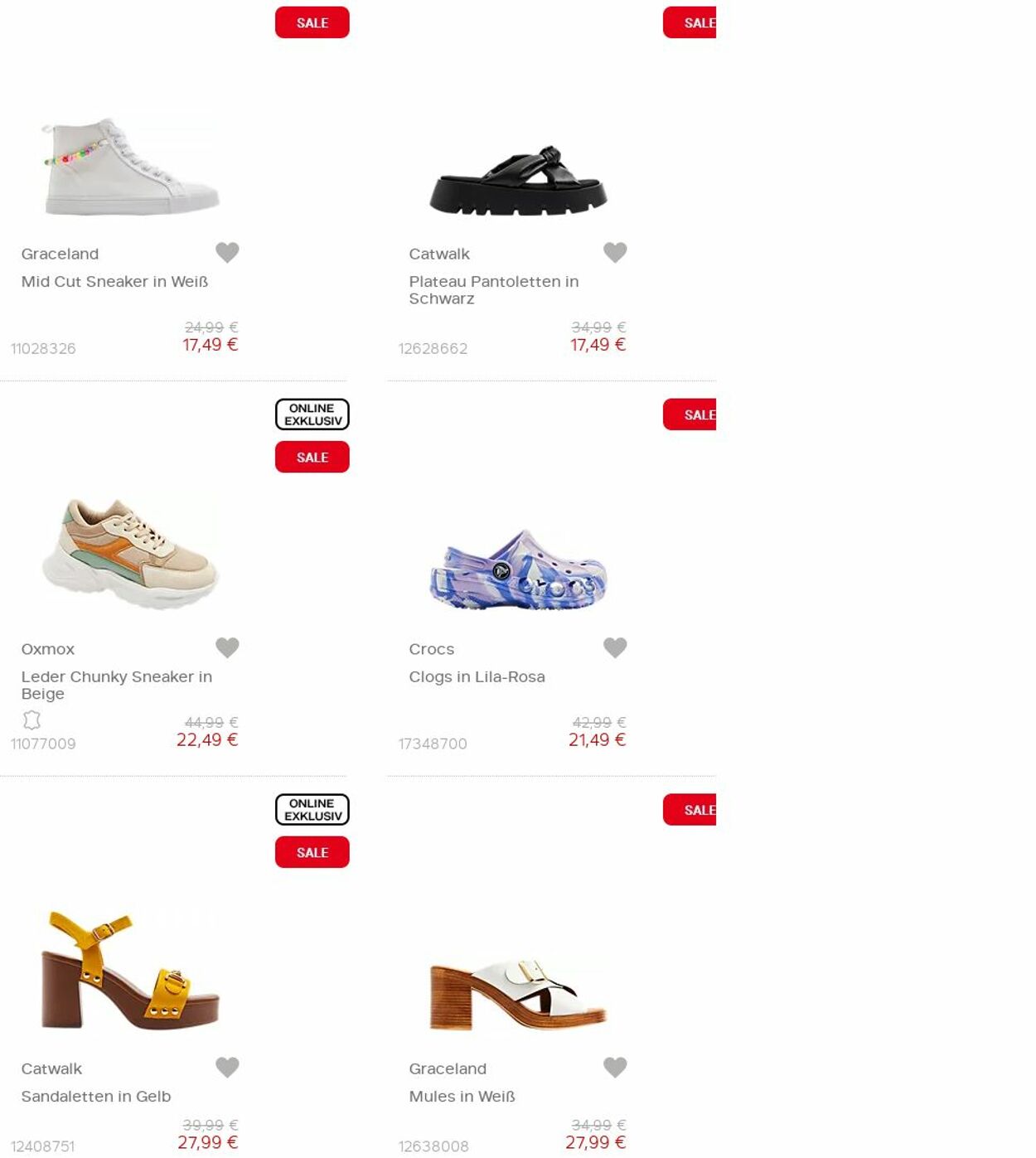 Prospekt Deichmann 16.10.2023 - 31.10.2023