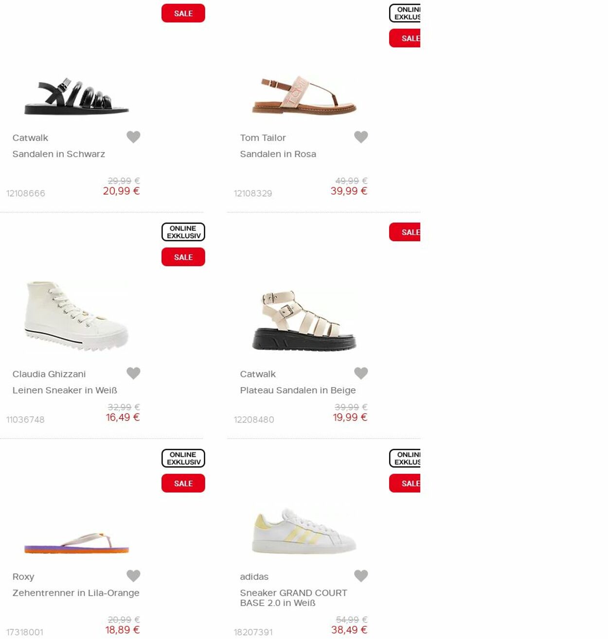 Prospekt Deichmann 16.10.2023 - 31.10.2023