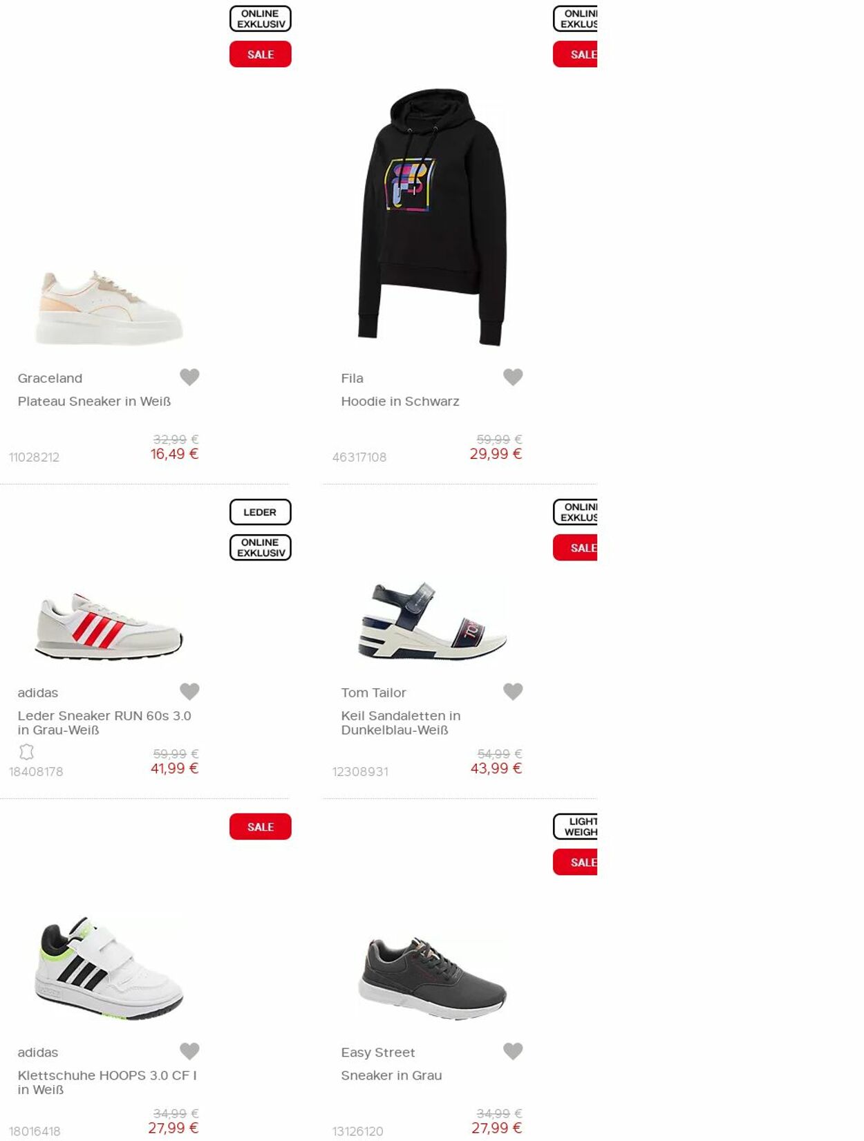 Prospekt Deichmann 16.10.2023 - 31.10.2023