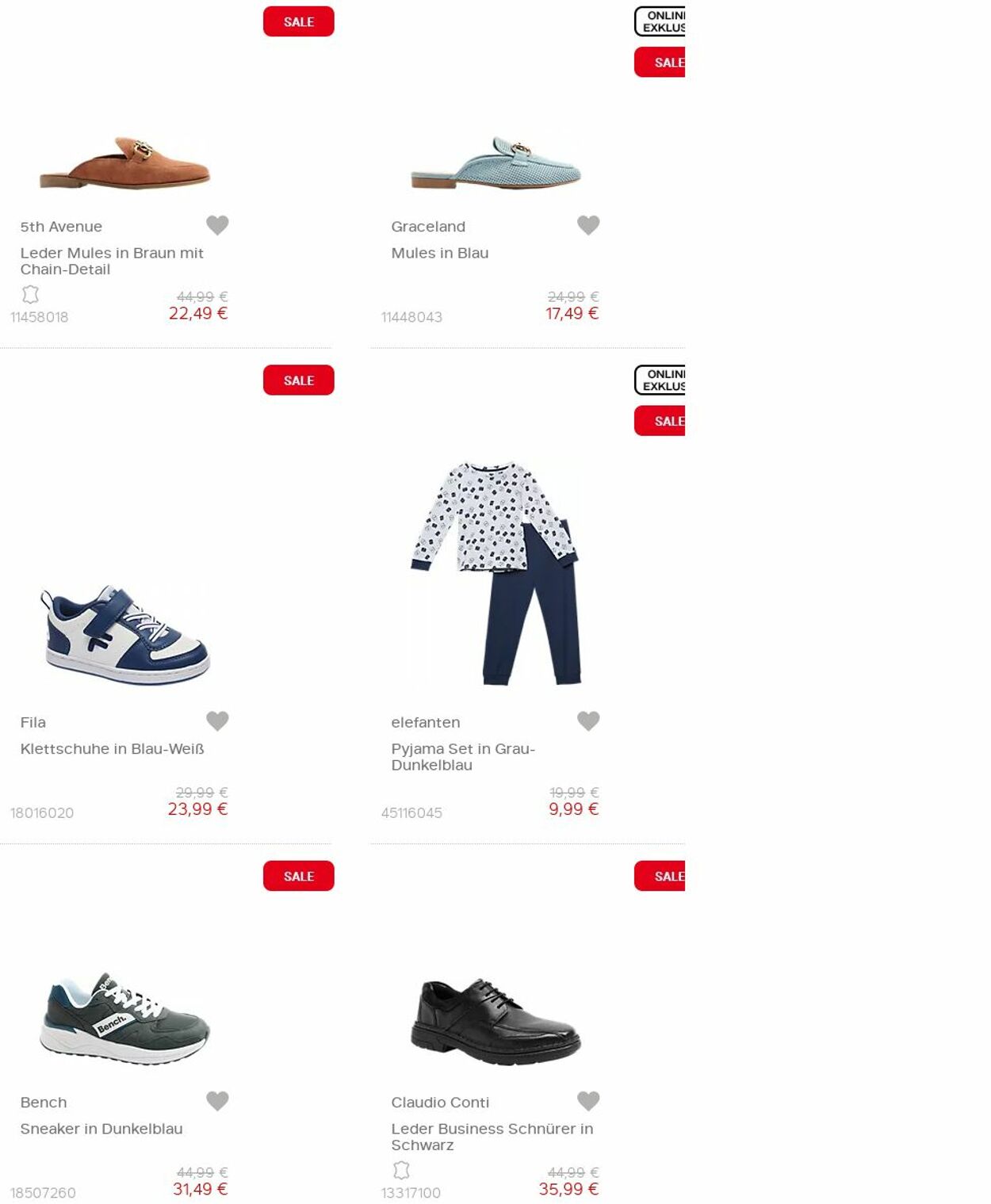 Prospekt Deichmann 16.10.2023 - 31.10.2023