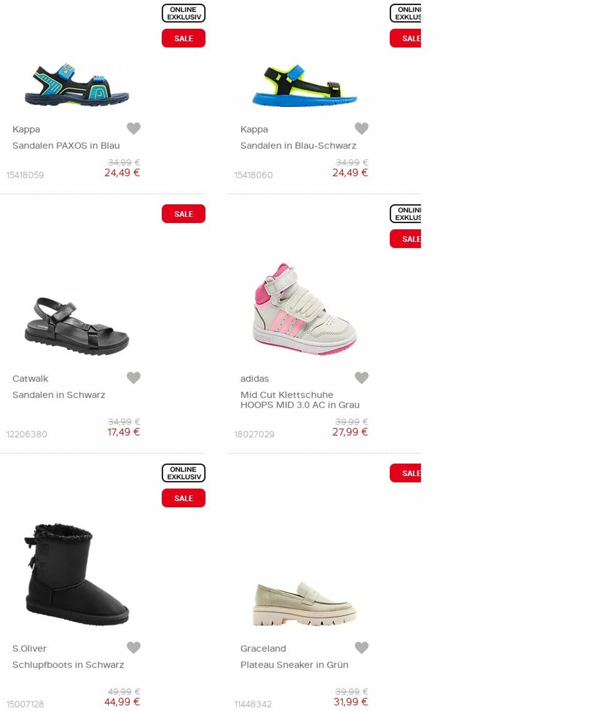 Prospekt Deichmann 16.10.2023 - 31.10.2023