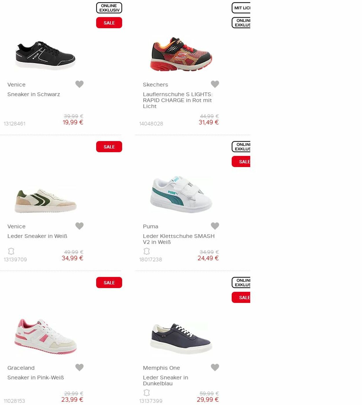 Prospekt Deichmann 16.10.2023 - 31.10.2023