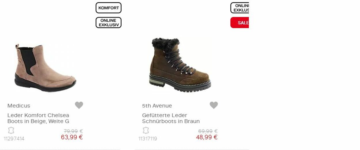 Prospekt Deichmann 16.10.2023 - 31.10.2023