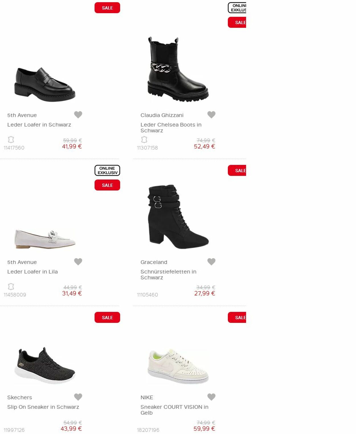 Prospekt Deichmann 16.10.2023 - 31.10.2023