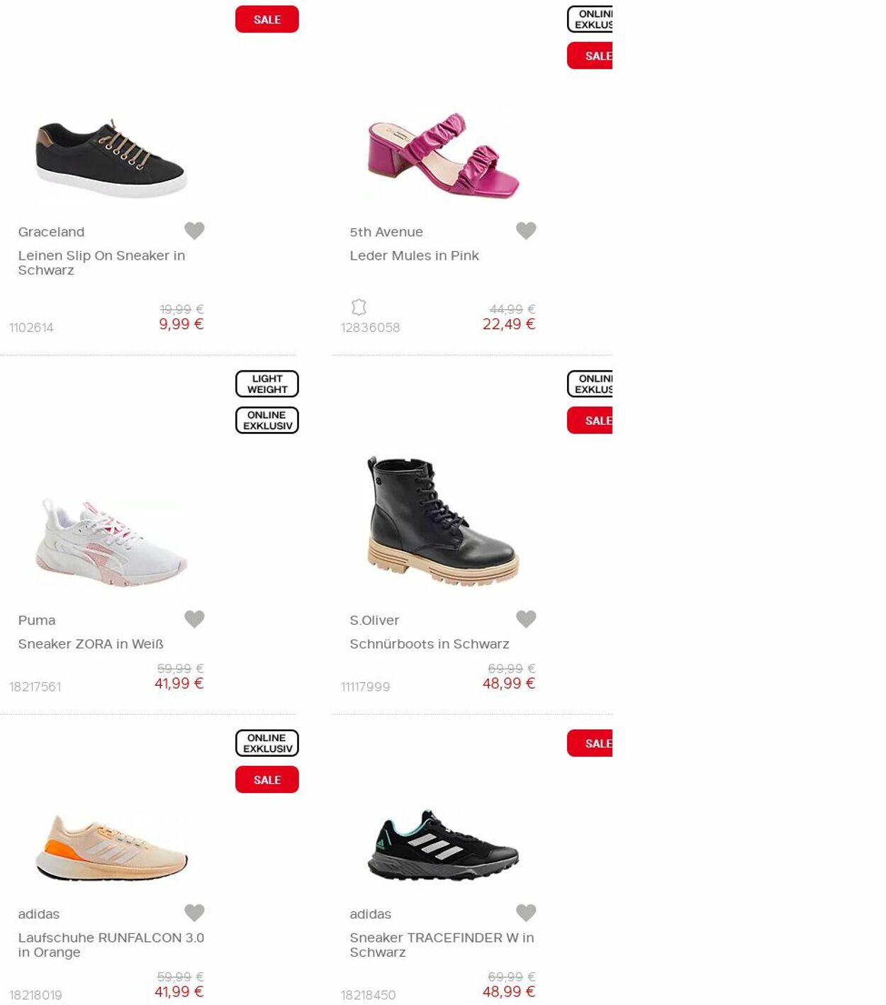 Prospekt Deichmann 16.10.2023 - 31.10.2023