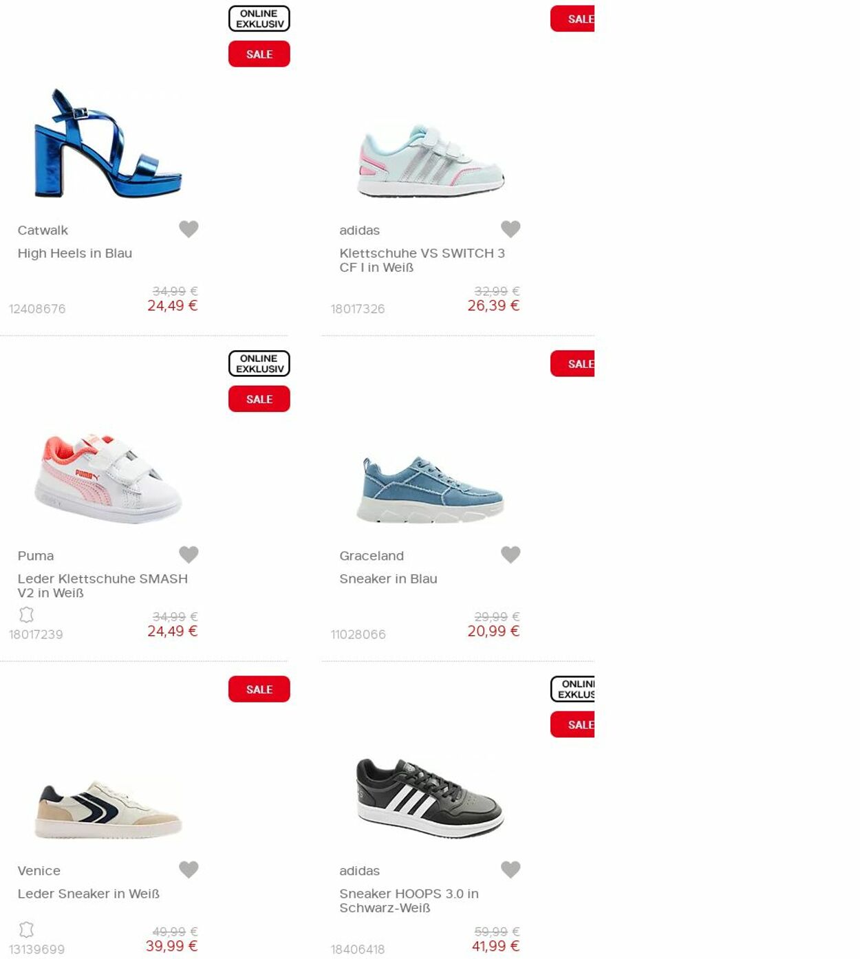 Prospekt Deichmann 16.10.2023 - 31.10.2023