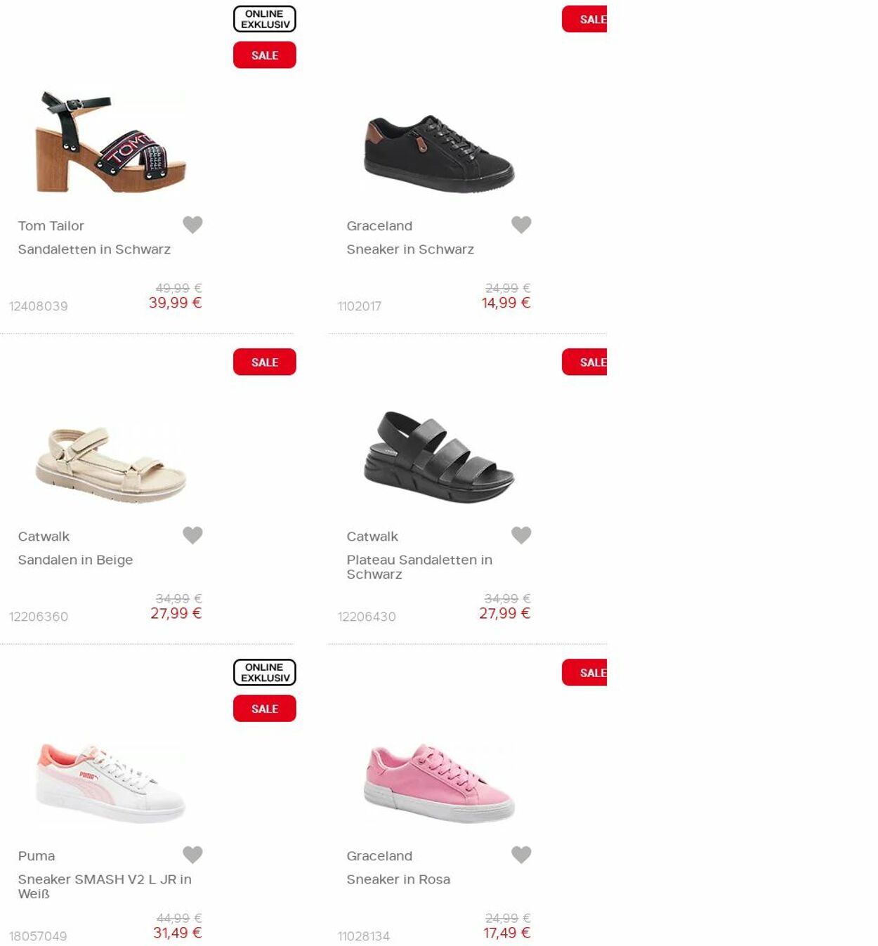 Prospekt Deichmann 16.10.2023 - 31.10.2023