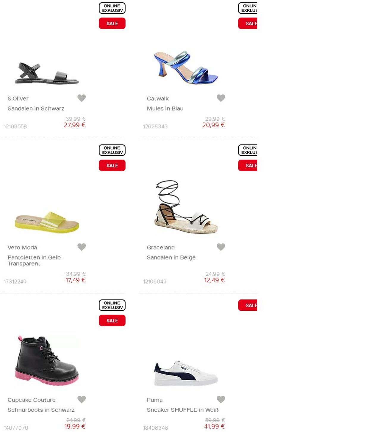 Prospekt Deichmann 16.10.2023 - 31.10.2023