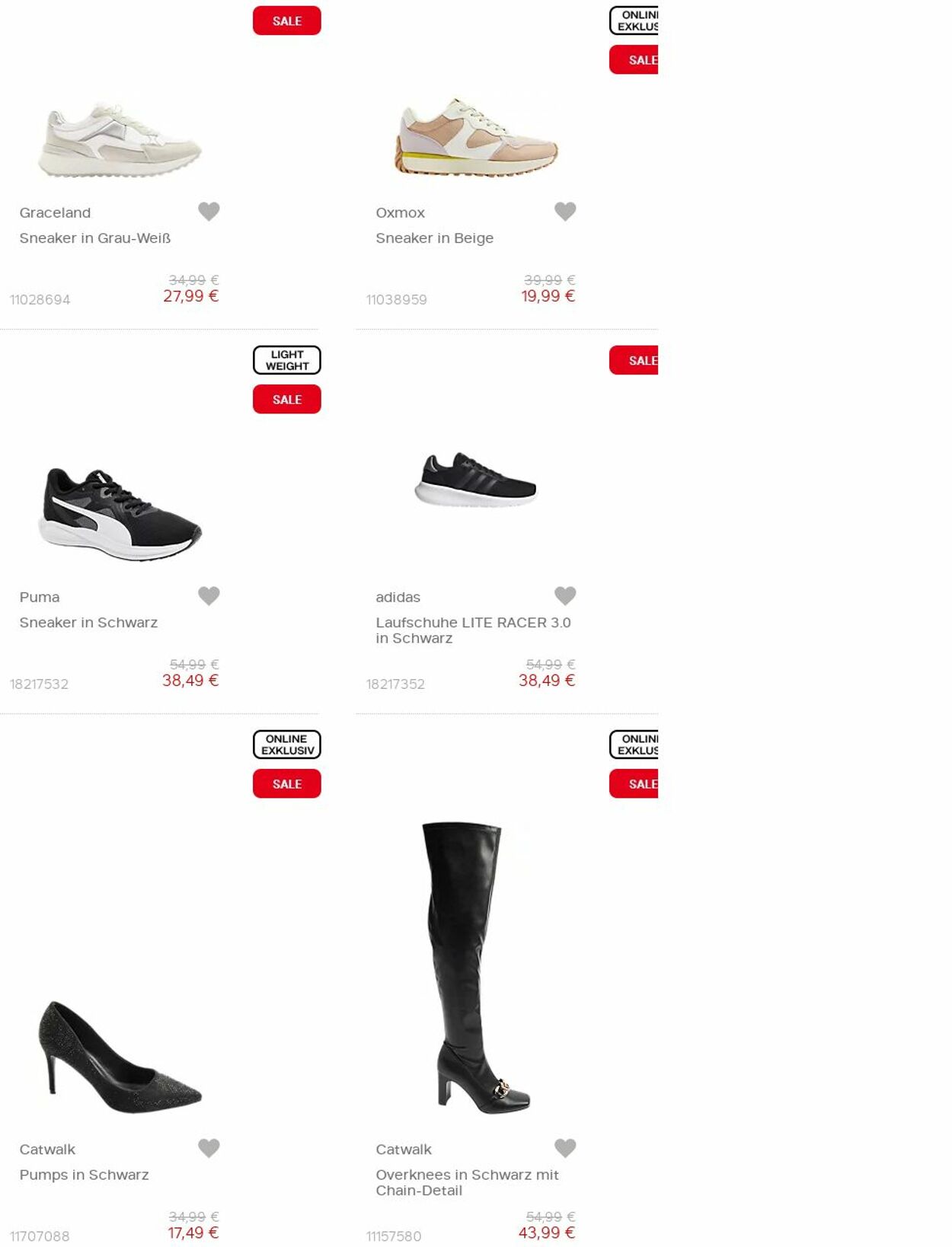 Prospekt Deichmann 16.10.2023 - 31.10.2023