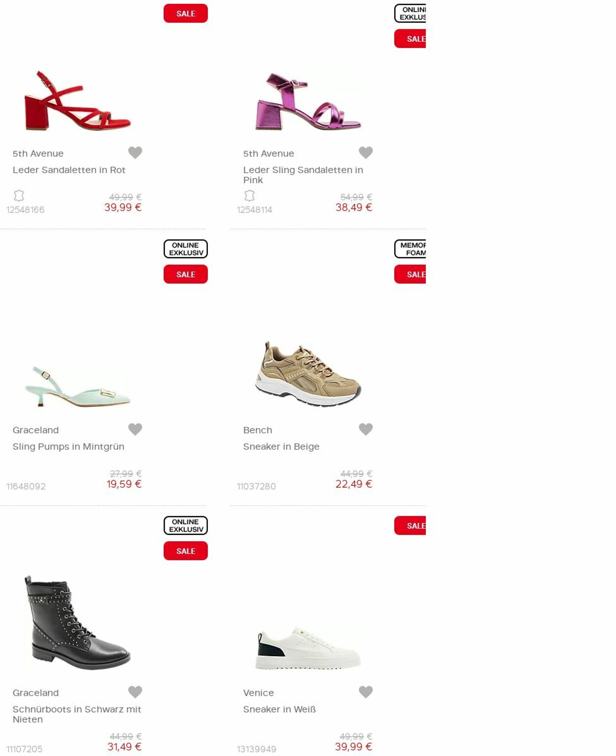 Prospekt Deichmann 16.10.2023 - 31.10.2023