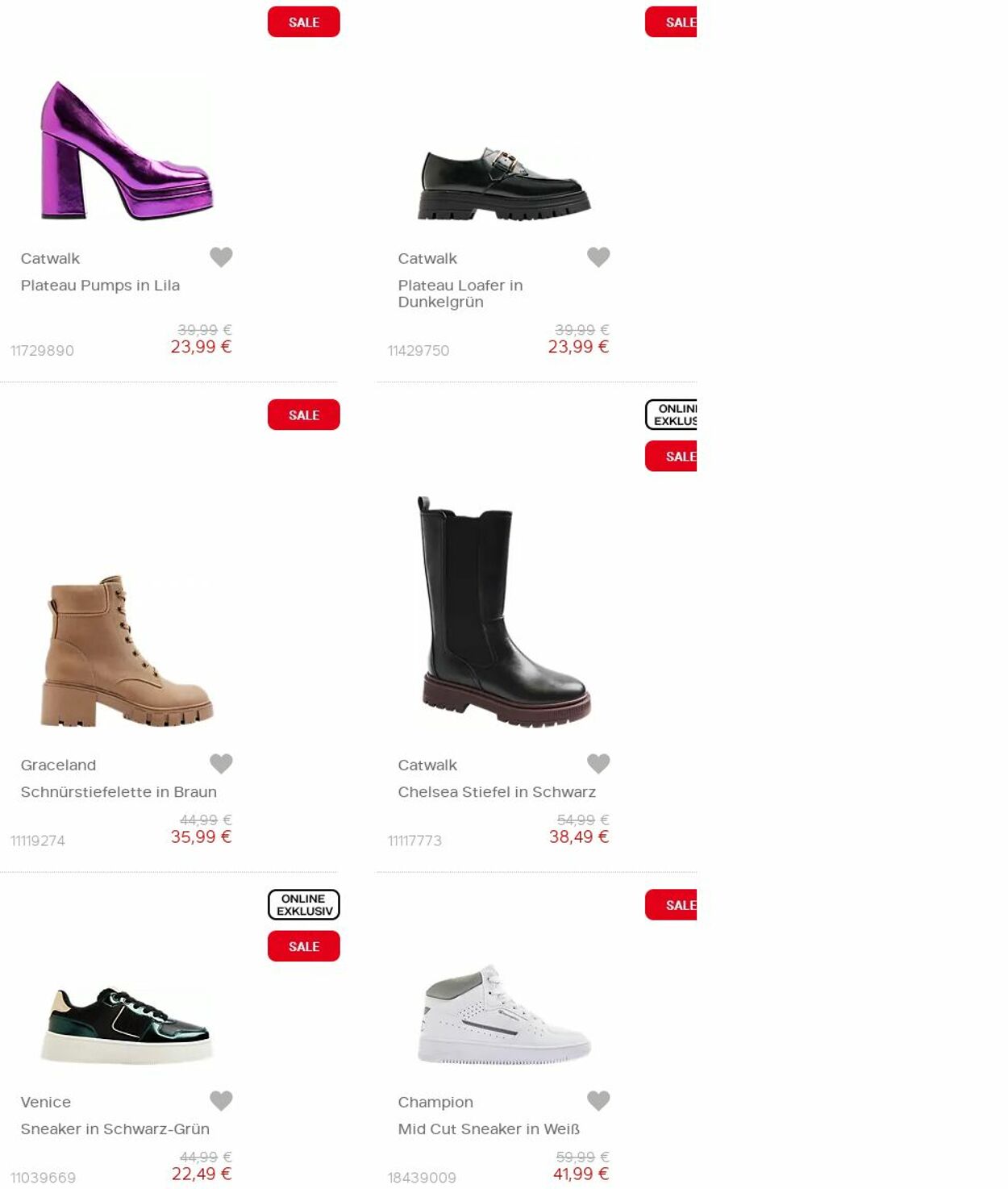 Prospekt Deichmann 01.10.2024 - 16.10.2024