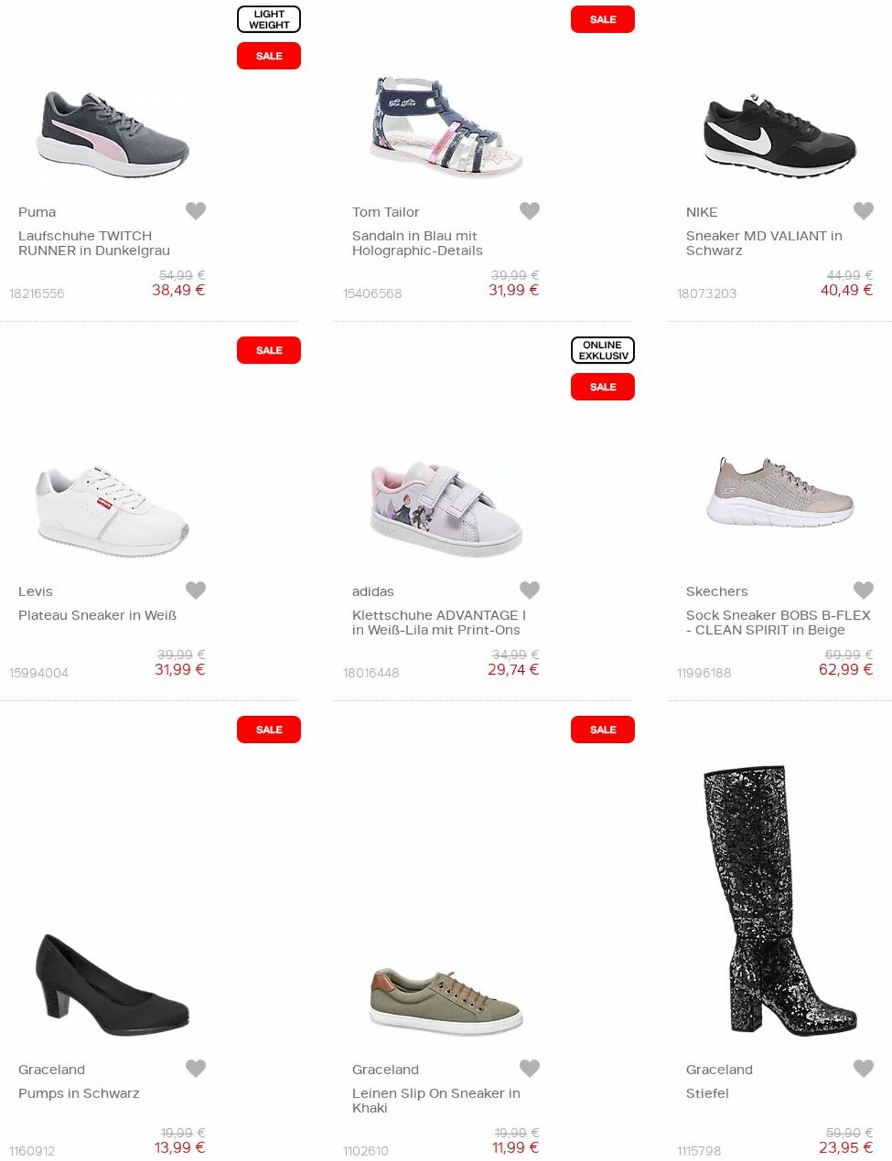 Prospekt Deichmann 05.09.2022 - 18.09.2022